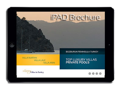 Luxury villas in Turkey iPAD brochure